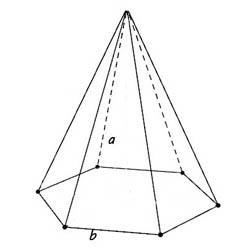 шестиугольная пирамид