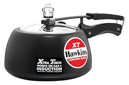 Hawkins Contura Hard Anodized Induction Compatible Extra Thick Base Pressure Cooker