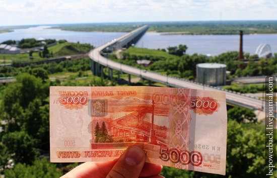 Russian banknotes and the sights depicted on them, photo 14